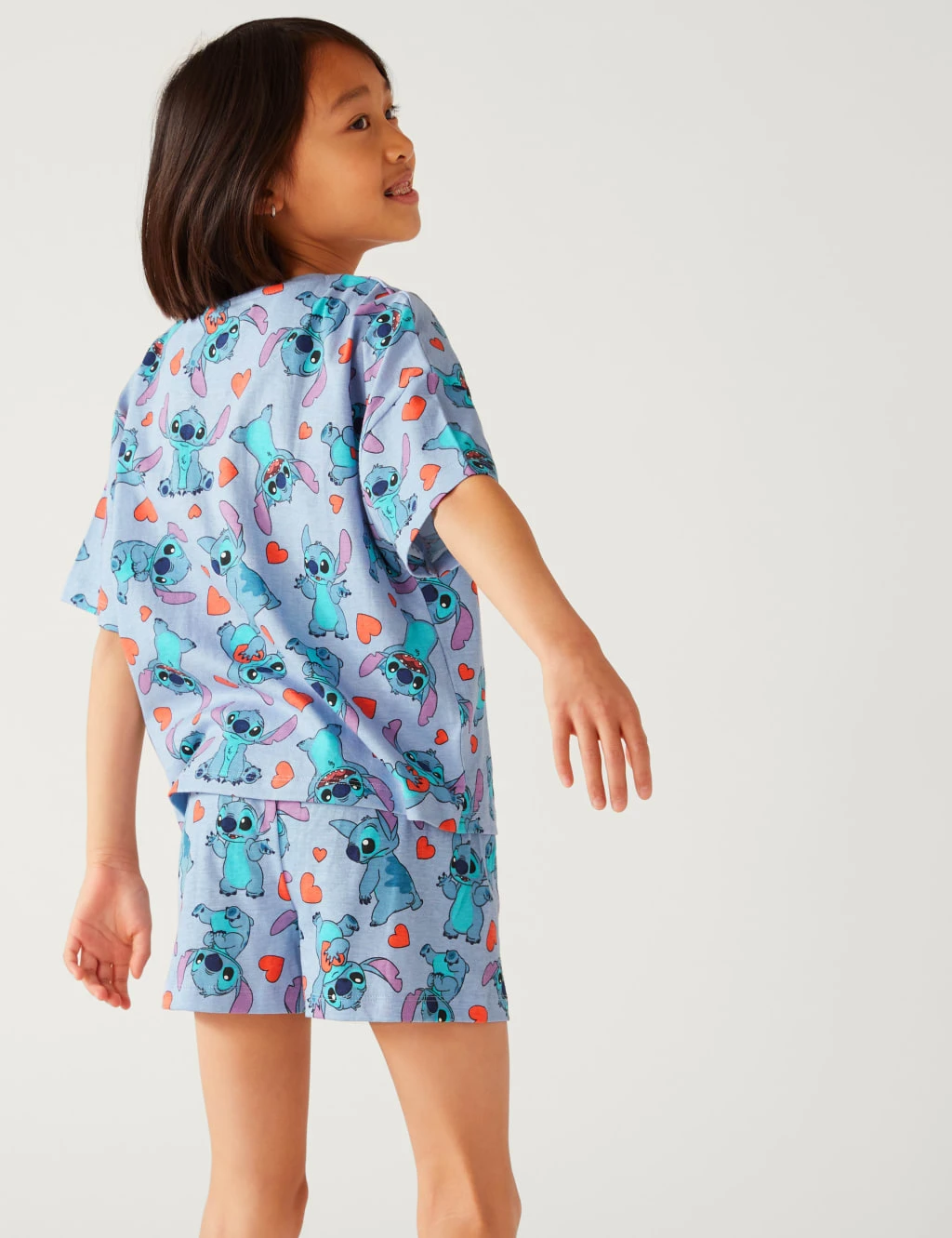 Pure Cotton Stitch™ Short Pyjama Set (6-16 Yrs) 3 Pure Cotton Stitch™ Short Pyjama Set (6-16 Yrs) - Image 3