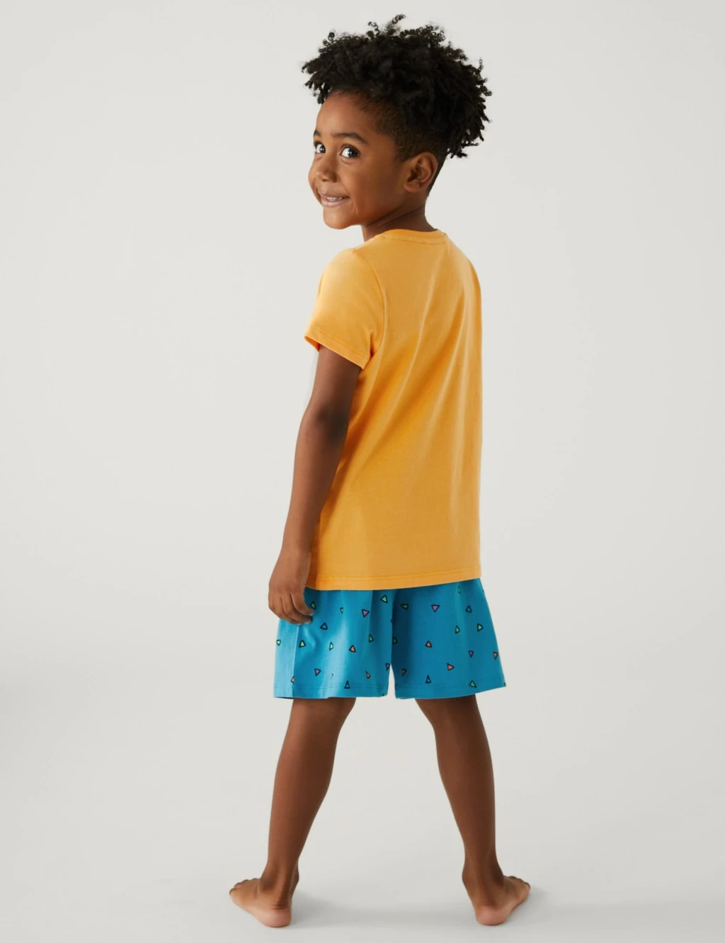 2pk Pure Cotton Dinosaur Short Pyjama Sets (1-8 Yrs) 3 2pk Pure Cotton Dinosaur Short Pyjama Sets (1-8 Yrs) - Image 3