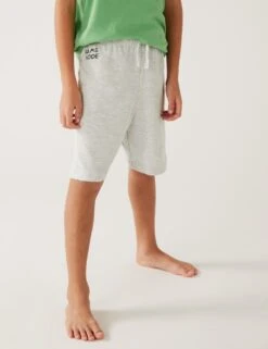 2pk Cotton Rich Gaming Short Pyjama Sets (6-16 Yrs) -Marks And Spencer Shop SD 04 T86 5218T J4 X EC 3