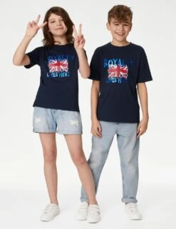 Pure Cotton Coronation T-Shirt (6-16 Yrs)