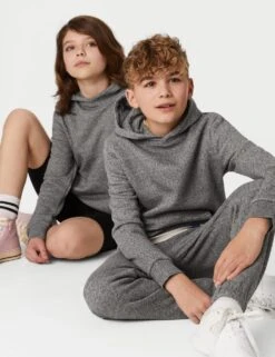 Unisex Cotton Rich Hooded Sweatshirt (6-16 Yrs)