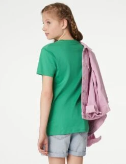 Pure Cotton Stateside Slogan T-Shirt (6-16 Yrs) -Marks And Spencer Shop SD 04 T87 4290B J2 X EC 3