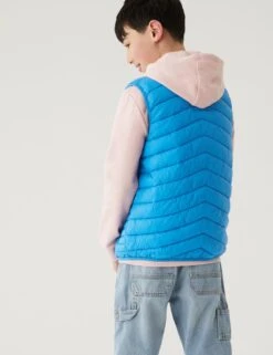 Lightweight Padded Gilet (6-16 Yrs) 10 Lightweight Padded Gilet (6-16 Yrs) -Marks And Spencer Shop SD 04 T87 6221Y E0 X EC 3