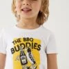 Pure Cotton BBQ Print Mini Me T-Shirt (2-8 Yrs) -Marks And Spencer Shop SD 04 T88 1319E Z4 X EC 0