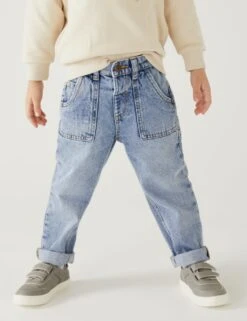 Pure Cotton Denim Jeans (2-8 Yrs) 10 Pure Cotton Denim Jeans (2-8 Yrs) -Marks And Spencer Shop SD 04 T88 1604D HP X EC 3