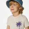 Pure Cotton Palm Tree T-shirt (2-8 Yrs)