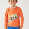 Cotton Rich Truck Sweatshirt (2-8 Yrs) -Marks And Spencer Shop SD 04 T88 4547B P0 X EC 0