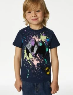 Pure Cotton Batman™ T-Shirt (2-8 Yrs)