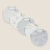 5pk Cotton Rich Printed Dribble Bibs -Marks And Spencer Shop SD 04 T92 6804S T0 X EC 0