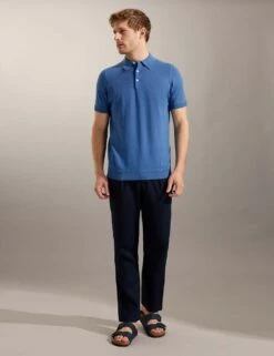 Jaeger Linen Rich Polo Shirt -Marks And Spencer Shop SD 09 T62 1509E E0 X EC 1