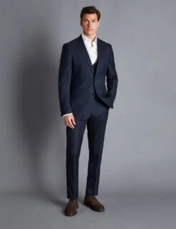 Slim Fit Super 120s Wool Suit Jacket