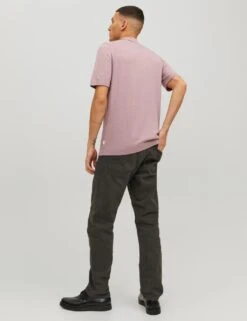 Jack & Jones Cotton Rich Knitted Polo Shirt -Marks And Spencer Shop SD 10 T18 1221 IK X EC 2