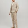 Jack & Jones Slim Fit Linen Rich Single Pleat Trousers -Marks And Spencer Shop SD 10 T18 1950 N0 X EC 0