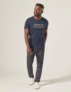 MUSTO Organic Cotton Land Rover Crew Neck T-Shirt
