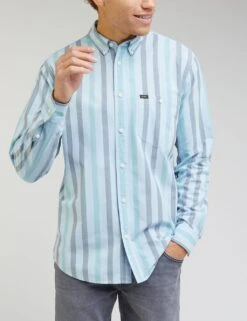 Lee Pure Cotton Striped Oxford Shirt