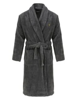 Lyle & Scott Cotton Blend Dressing Gown