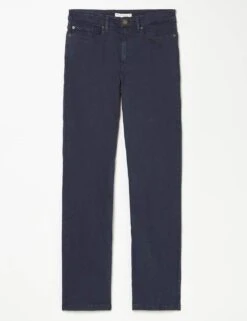 Straight Fit Cotton Rich Jeans