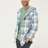 Pure Cotton Checked Hooded Overshirt -Marks And Spencer Shop SD 10 T19 1585 T0 X EC 0