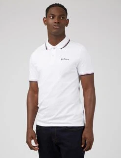 Ben Sherman Cotton Tipped Polo Shirt