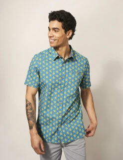 WHITE STUFF Pure Cotton Floral Shirt