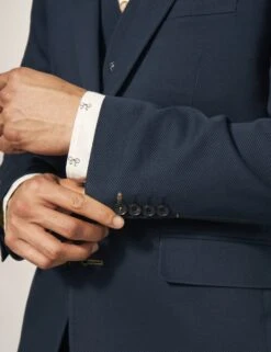 WHITE STUFF Regular Fit Pure Cotton Textured Blazer 9 WHITE STUFF Regular Fit Pure Cotton Textured Blazer -Marks And Spencer Shop SD 10 T19 4015 F0 X EC 3