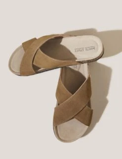 WHITE STUFF Suede Slip-On Sandals -Marks And Spencer Shop SD 10 T19 4026 N0 X EC 2