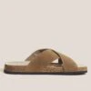 WHITE STUFF Suede Slip-On Sandals