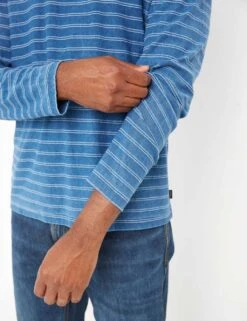 Pure Cotton Striped Long Sleeve T-Shirt -Marks And Spencer Shop SD 10 T19 7903 E4 X EC 2