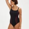 Speedo Printed Square Neck Swimsuit