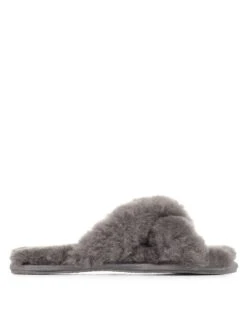 Jones Bootmaker Sheepskin Open Toe Mule Slippers -Marks And Spencer Shop SD 10 T83 1844W T0 X EC 2