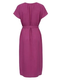 Celtic & Co. Lyocell Rich V-Neck Midi Waisted Dress -Marks And Spencer Shop SD 10 T83 2008W A0 X EC 2