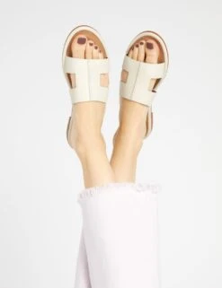 Jones Bootmaker Leather Flat Mules