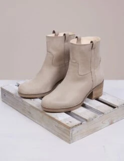 Celtic & Co. Suede Block Heel Ankle Boots