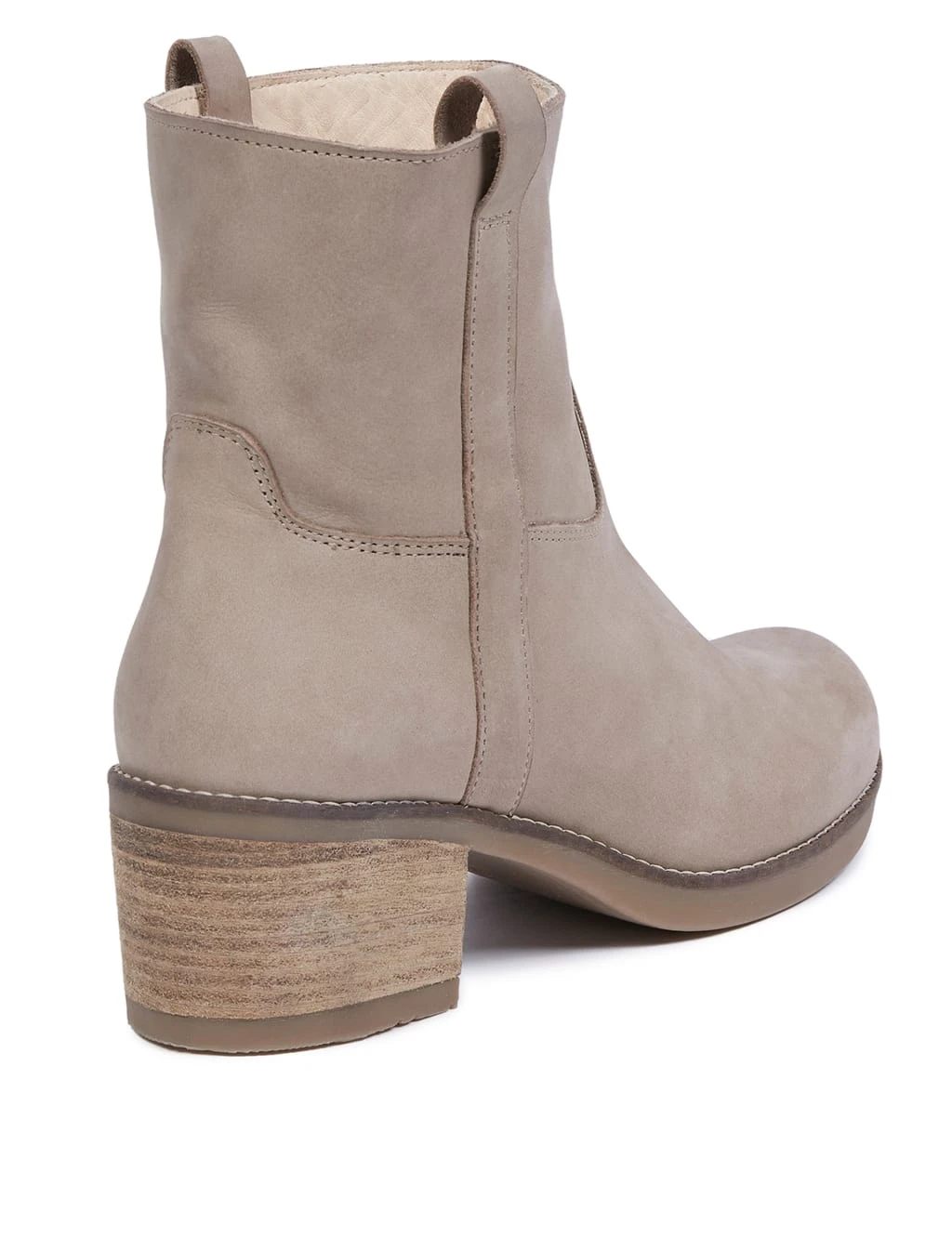 Celtic & Co. Suede Block Heel Ankle Boots 6 Celtic & Co. Suede Block Heel Ankle Boots - Image 6