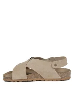 Celtic & Co. Leather Buckle Crossover Flat Sandals -Marks And Spencer Shop SD 10 T83 2070W N0 X EC 4