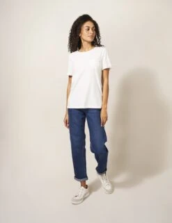 WHITE STUFF Relaxed Slim Fit Jeans With Tencel™