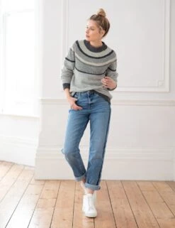 Celtic & Co. Pure Wool Striped Crew Neck Jumper 9 Celtic & Co. Pure Wool Striped Crew Neck Jumper -Marks And Spencer Shop SD 10 T83 2817 T0 X EC 3