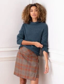 Celtic & Co. Pure Wool Hooded Neck Jumper