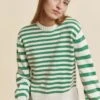 Pure Cotton Striped Crew Neck Jumper -Marks And Spencer Shop SD 10 T83 2958W J0 X EC 0