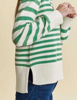 Pure Cotton Striped Crew Neck Jumper -Marks And Spencer Shop SD 10 T83 2958W J0 X EC 2