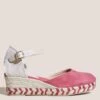 WHITE STUFF Suede Buckle Ankle Strap Wedge Espadrilles -Marks And Spencer Shop SD 10 T83 3122W A4 X EC 0