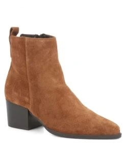 Jones Bootmaker Suede Chelsea Block Heel Ankle Boots -Marks And Spencer Shop SD 10 T83 3203W N0 X EC 90