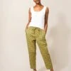 WHITE STUFF Pure Linen Printed Ankle Grazer Trousers 31 WHITE STUFF Pure Linen Printed Ankle Grazer Trousers -Marks And Spencer Shop SD 10 T83 4086W J4 X EC 0