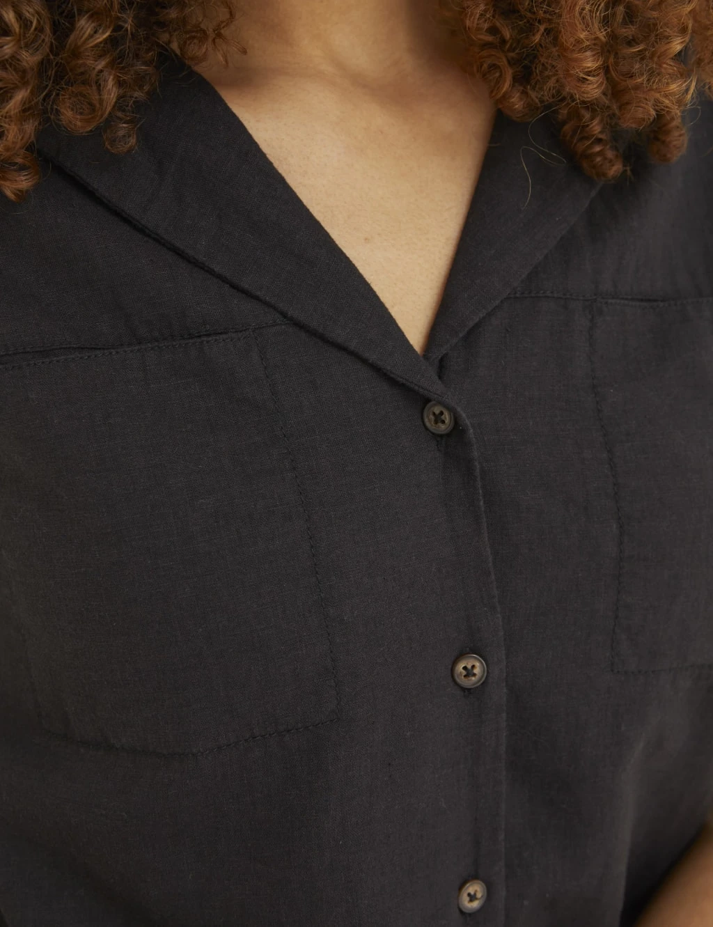 Linen Rich Collared Shirt 7 Linen Rich Collared Shirt - Image 7