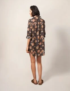 WHITE STUFF Pure Cotton Floral Longline Shirt -Marks And Spencer Shop SD 10 T83 6108W P4 X EC 1