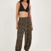 MONSOON Printed Elasticated Waist Balloon Trousers 16 MONSOON Printed Elasticated Waist Balloon Trousers -Marks And Spencer Shop SD 10 T83 7512W Y0 X EC 0