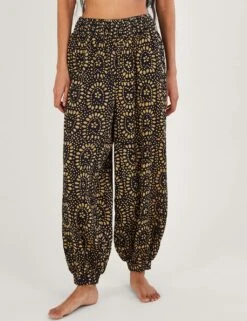 MONSOON Printed Elasticated Waist Balloon Trousers -Marks And Spencer Shop SD 10 T83 7512W Y0 X EC 1