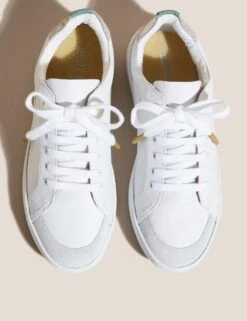 WHITE STUFF Leather Lace Up Trainers -Marks And Spencer Shop SD 10 T83 7635 Z0 X EC 2