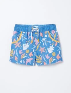 Sea Print Swim Shorts (3-13 Yrs)