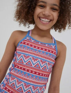 Aztec Print Tankini (3-13 Yrs) -Marks And Spencer Shop SD 10 T94 1181 B0 X EC 2